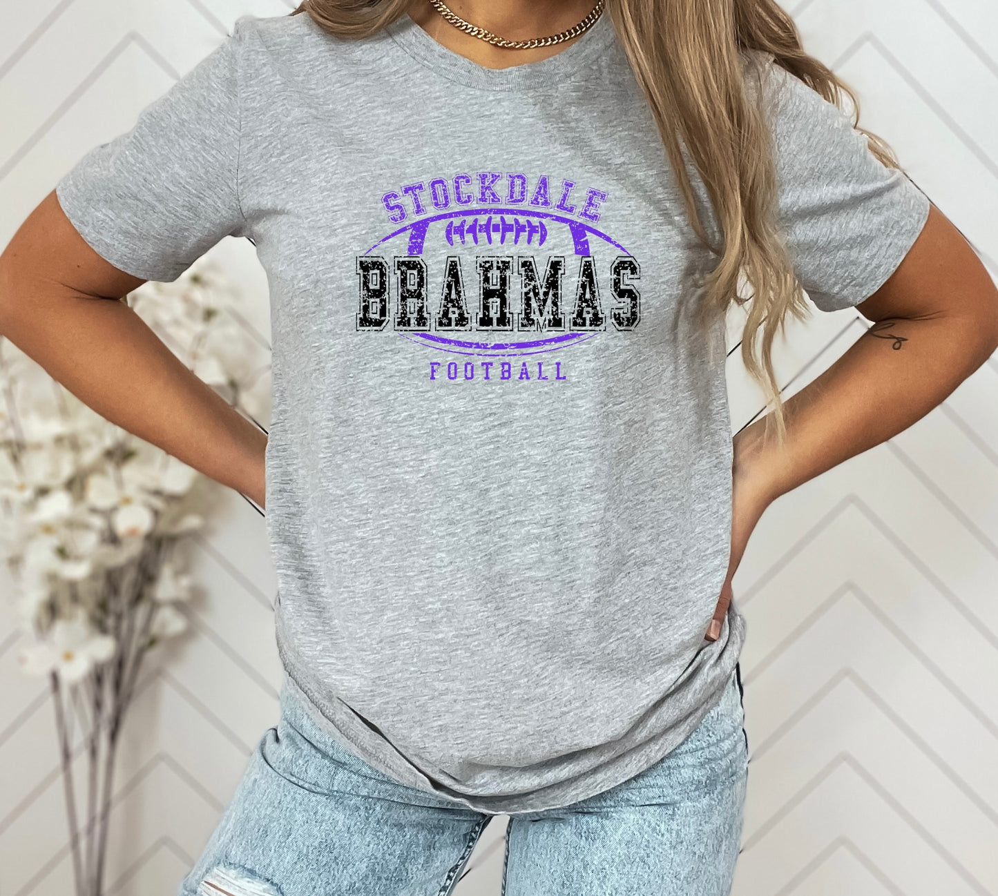 Brahmas Football T-Shirt