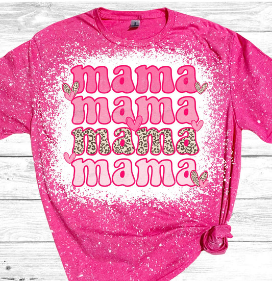 Mama Bleached T-Shirt