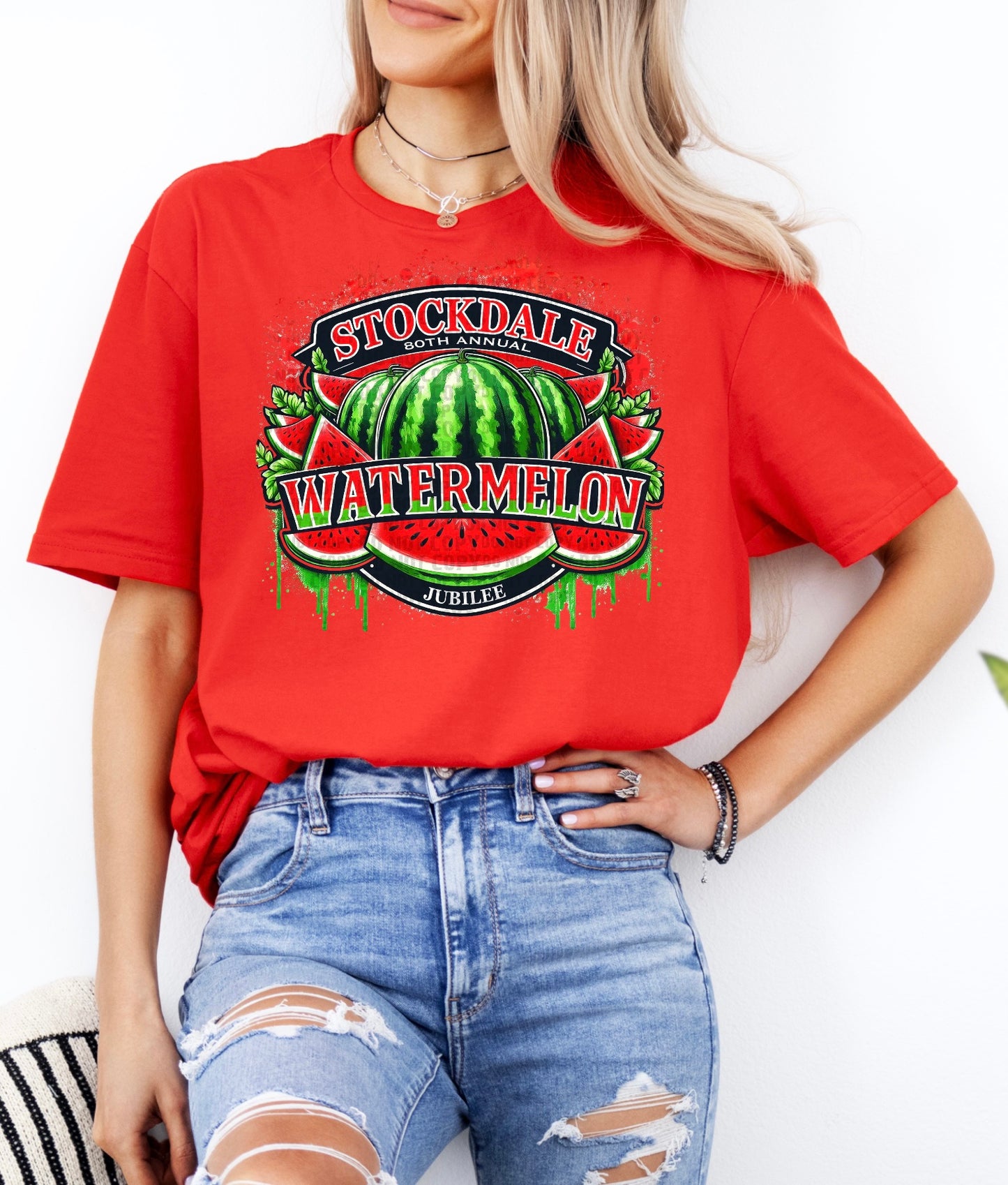 Stockdale 80th Annual Watermelon Jubilee T-Shirt