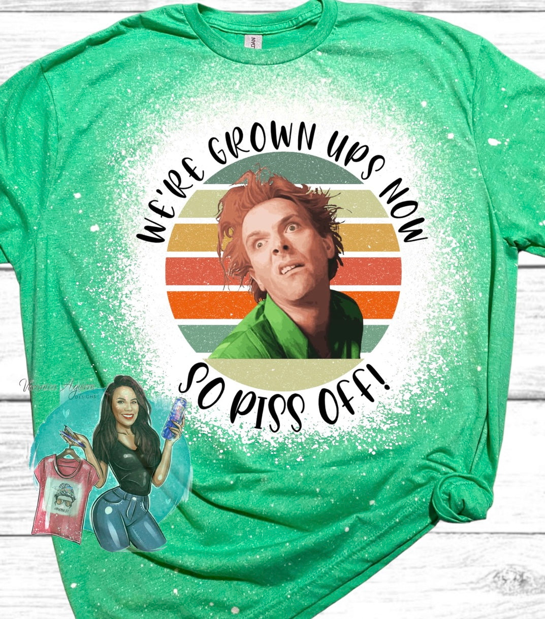 Drop Dead Fred Bleached T-Shirt