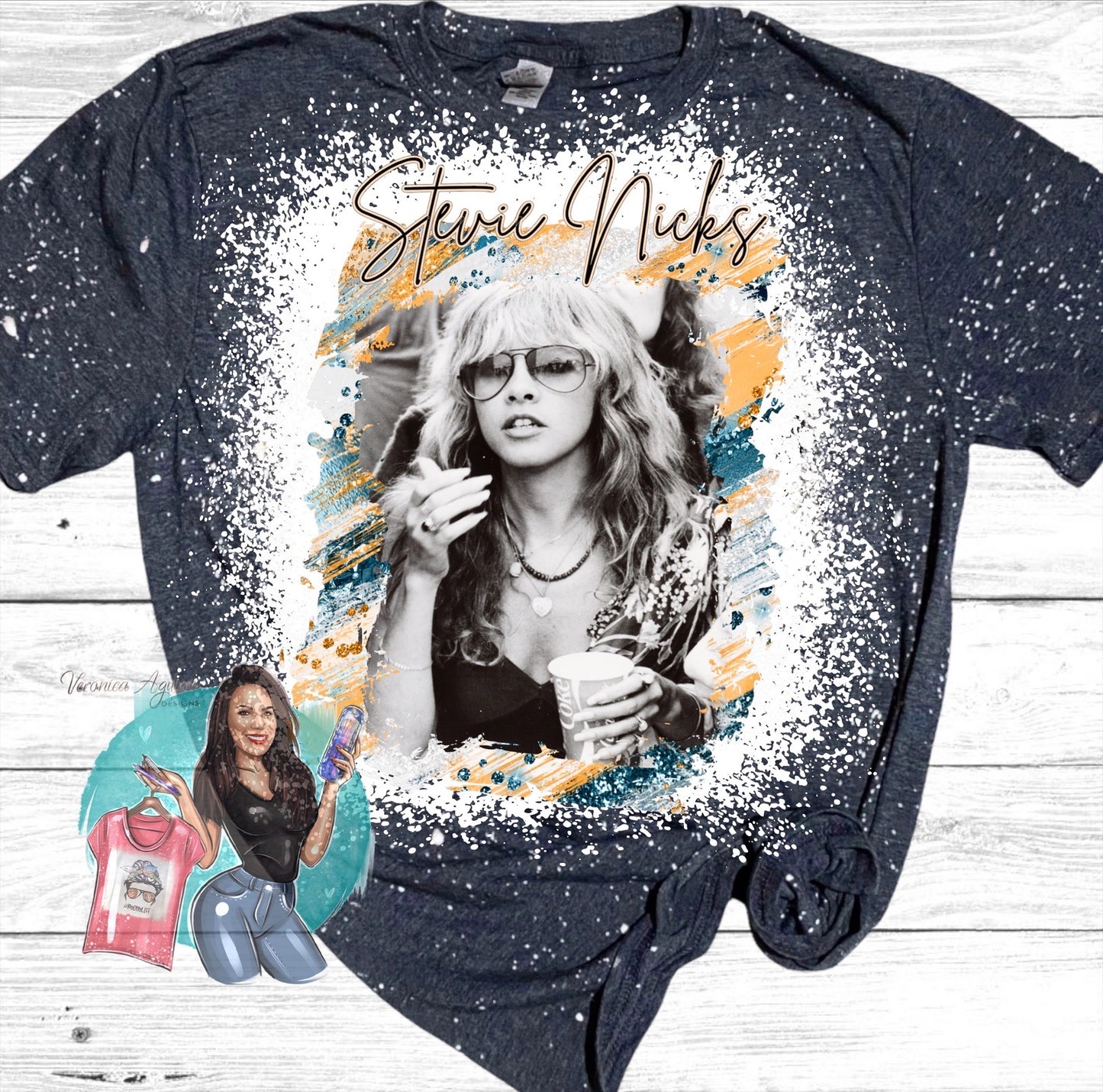 Stevie Nicks Bleached T-Shirt