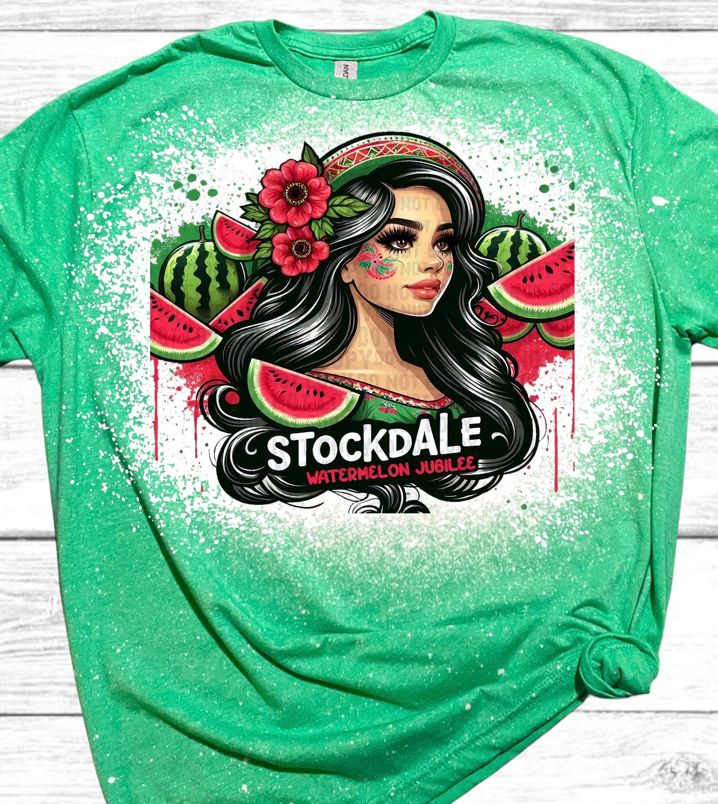 Beautiful Woman Stockdale Watermelon Jubilee T-Shirt