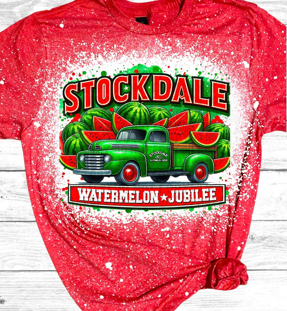 Stockdale Watermelon Jubilee Watermelon Truck T-Shirt