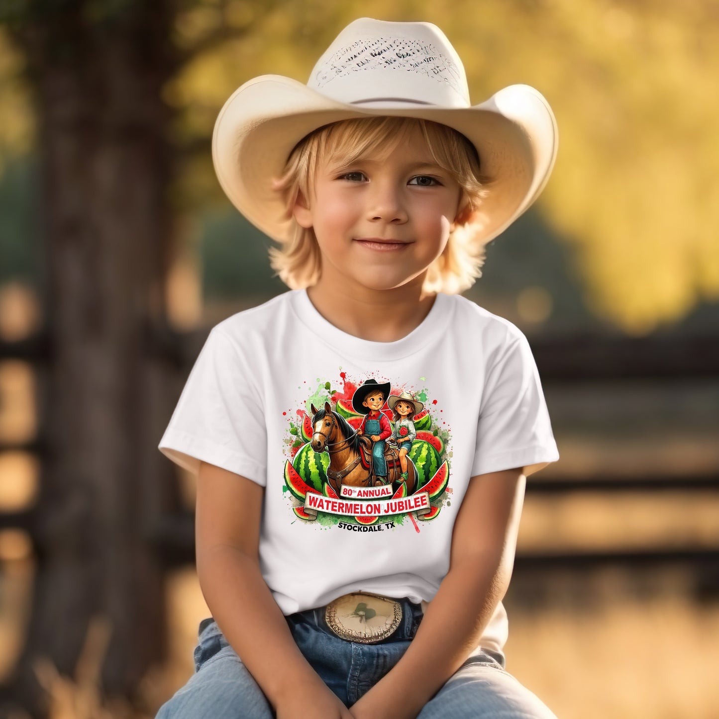 80th Annual Watermelon Jubilee Horseback Ride T-Shirt