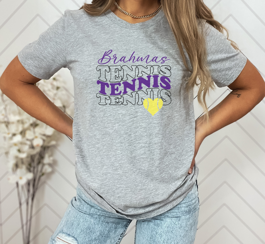 Brahmas Tennis T-Shirt