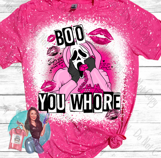 Boo You Wh*re Bleached T-Shirt