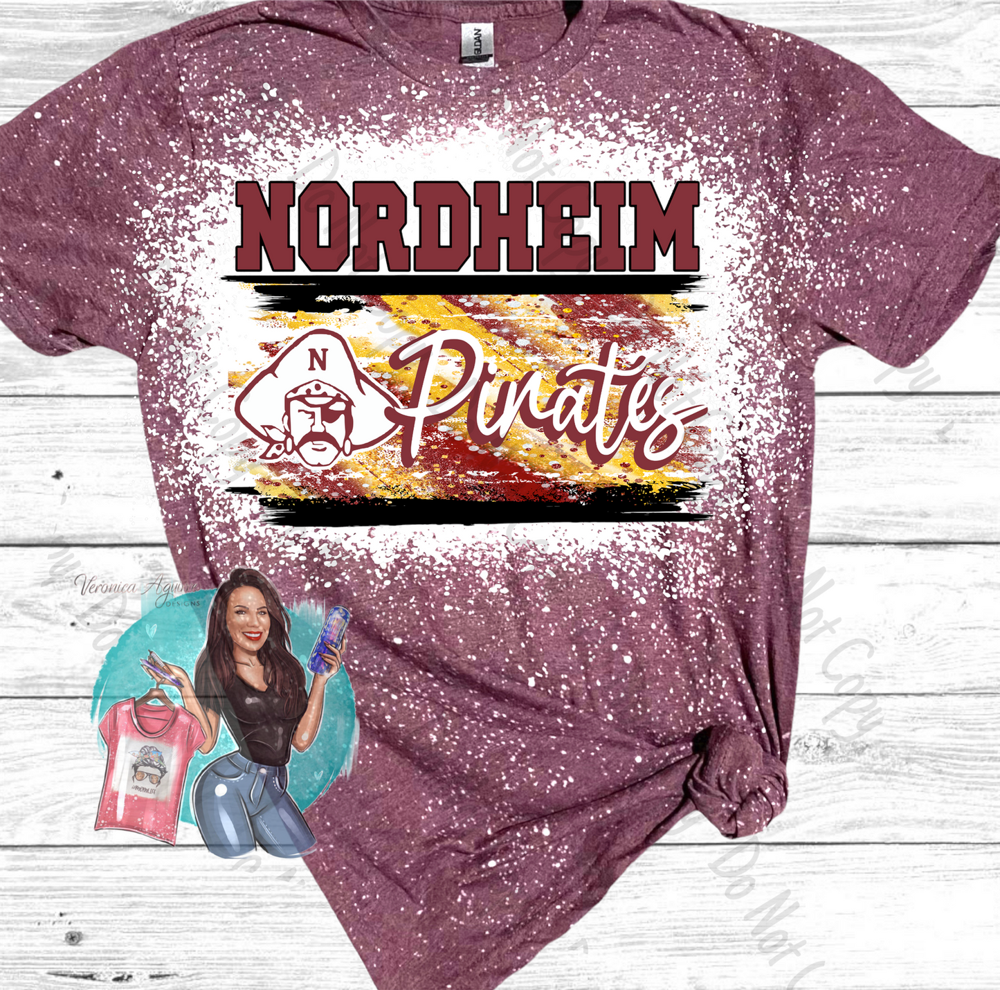 Nordheim Pirates Bleached T-Shirt