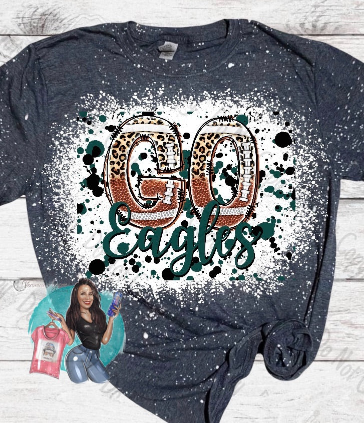 Go Eagles Bleached T-Shirt