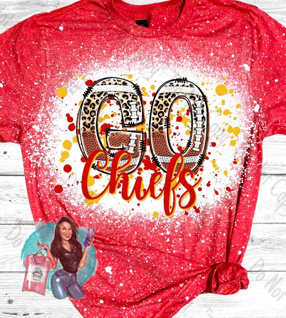 Go Chiefs Bleached T-Shirt