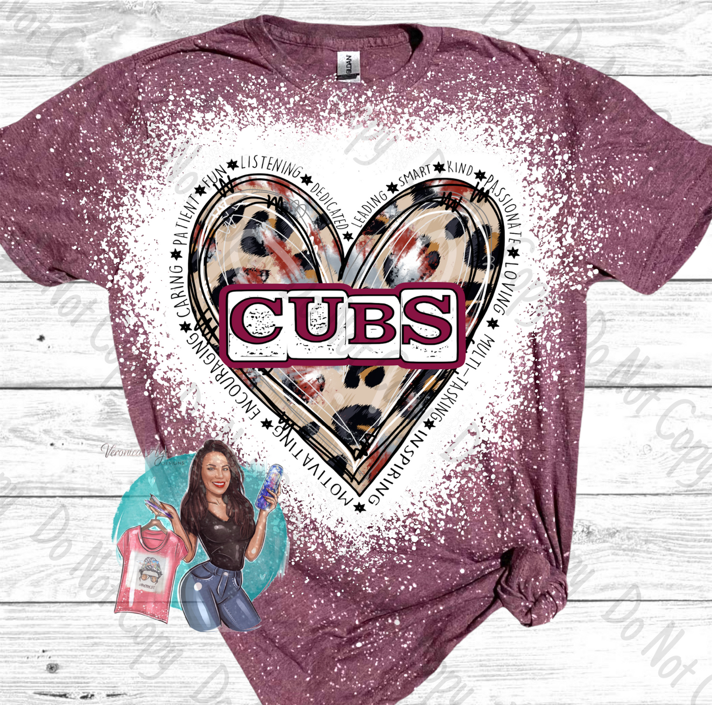 Kenedy Cubs Bleached T-Shirt